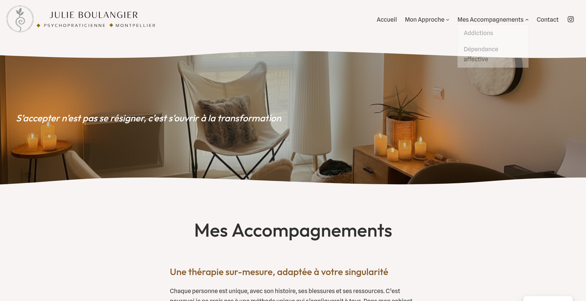 Julie Boulangier — Psychopraticienne - 2